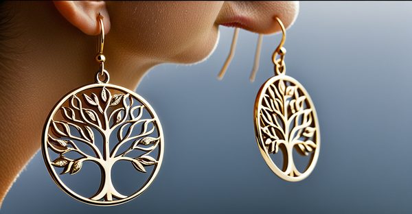 Boucle d'oreille arbre de vie : symbole et élégance à adopter