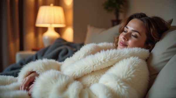 Un peignoir femme polaire pour un confort inégalé à la maison